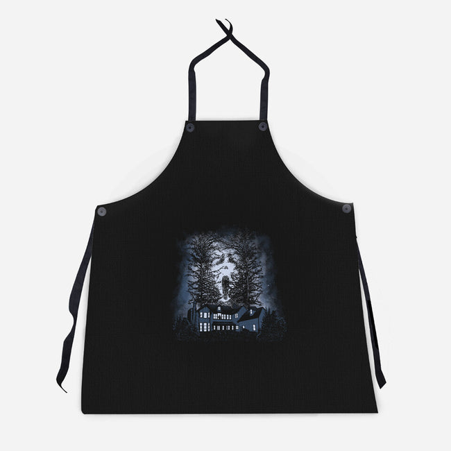 Mysterious Killer-unisex kitchen apron-dalethesk8er