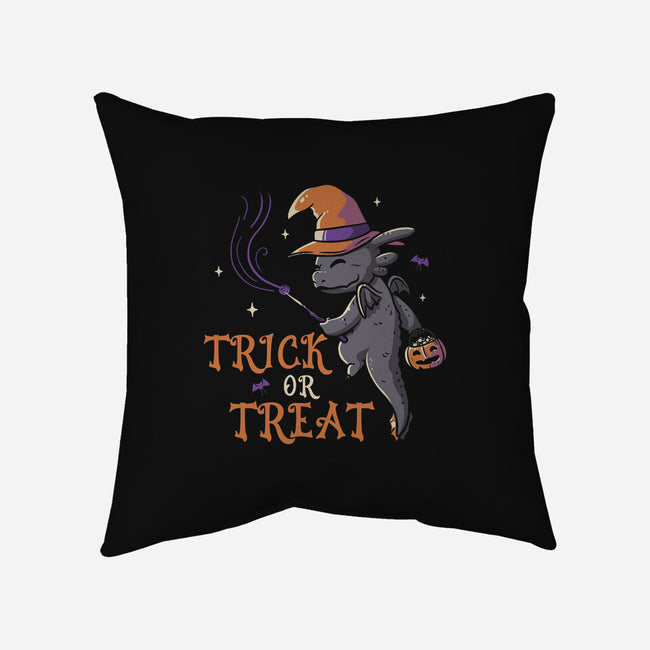 Toothless On Halloween-none removable cover throw pillow-eduely