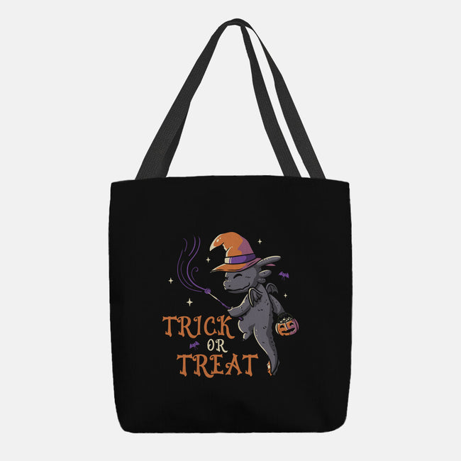 Toothless On Halloween-none basic tote-eduely