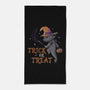 Toothless On Halloween-none beach towel-eduely