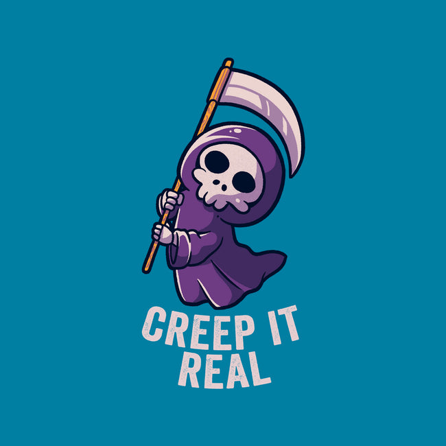 Creep It Real-none polyester shower curtain-eduely