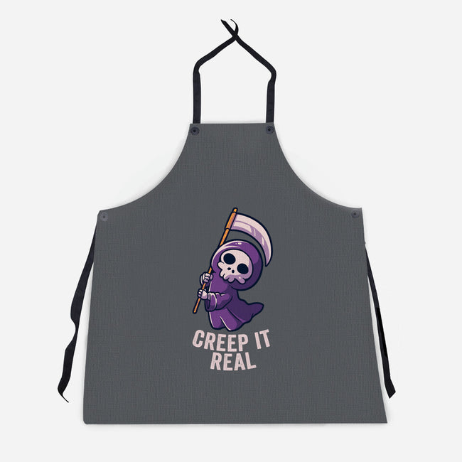 Creep It Real-unisex kitchen apron-eduely