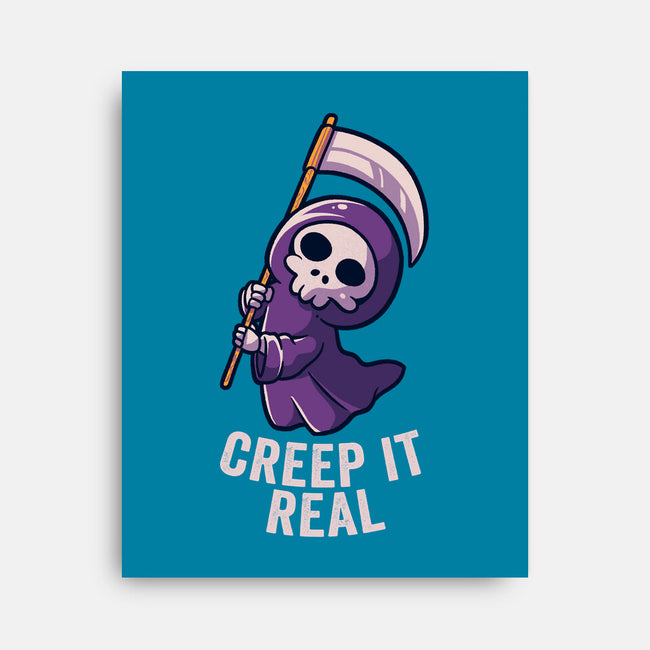 Creep It Real-none stretched canvas-eduely