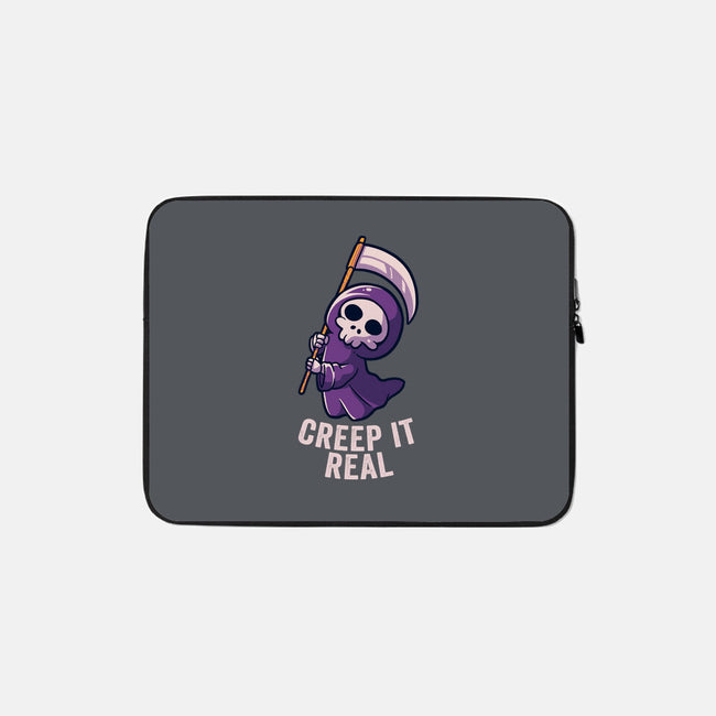 Creep It Real-none zippered laptop sleeve-eduely