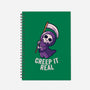 Creep It Real-none dot grid notebook-eduely