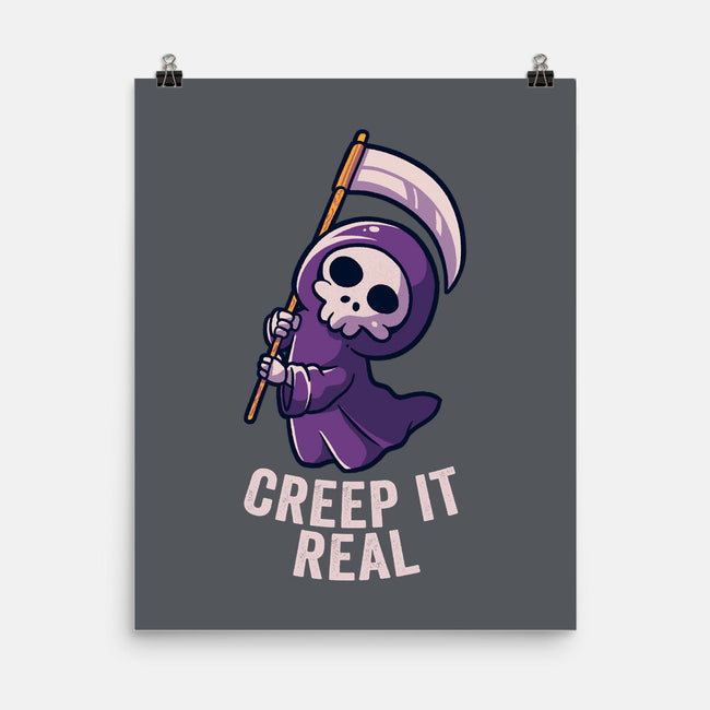 Creep It Real-none matte poster-eduely