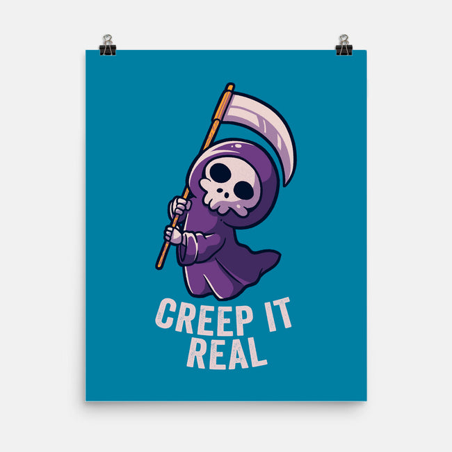 Creep It Real-none matte poster-eduely