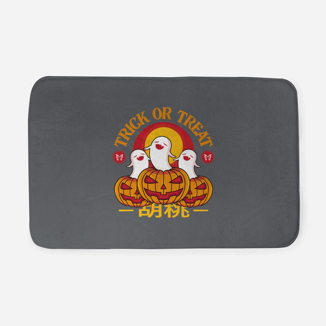 Hu Tao Ghost Halloween-none memory foam bath mat-Logozaste
