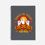 Hu Tao Ghost Halloween-none dot grid notebook-Logozaste