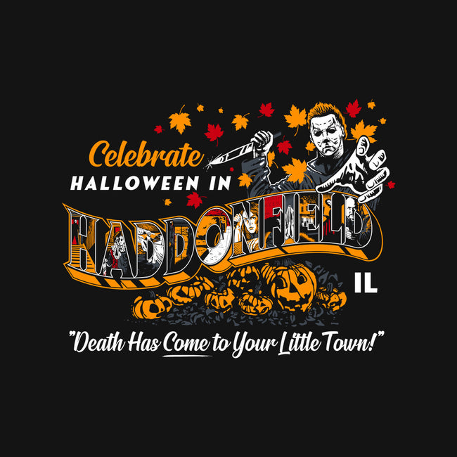 Celebrate Halloween In Haddonfield-womens v-neck tee-goodidearyan