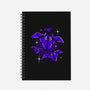Origami Bats-none dot grid notebook-estudiofitas