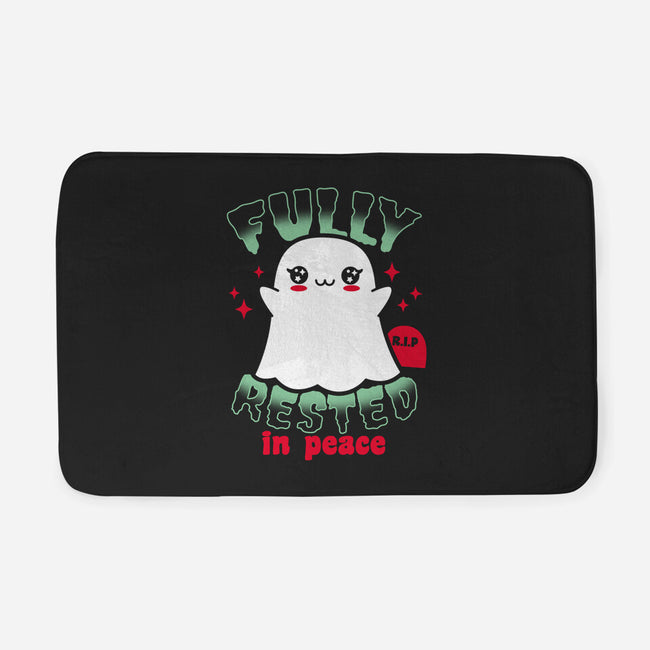 Fully Rested In Peace-none memory foam bath mat-Boggs Nicolas