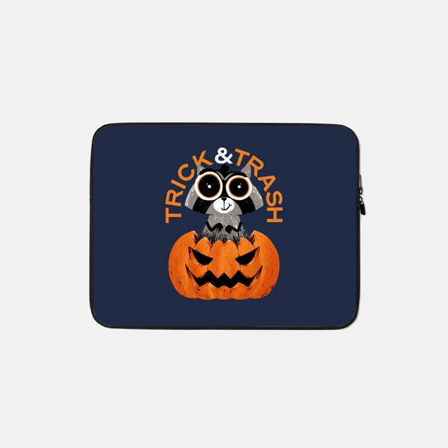 Trick And Trash-none zippered laptop sleeve-zawitees