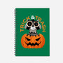 Trick And Trash-none dot grid notebook-zawitees