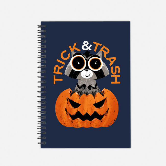 Trick And Trash-none dot grid notebook-zawitees