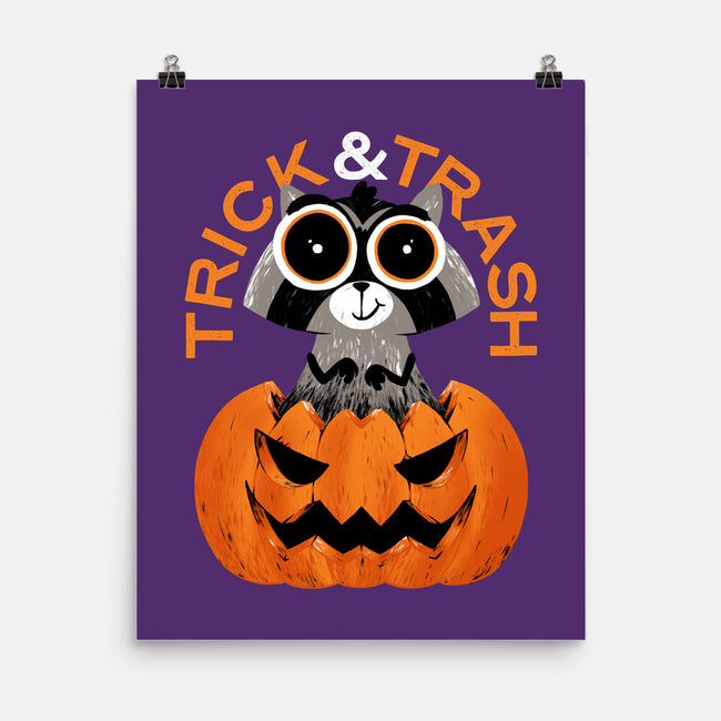 Trick And Trash-none matte poster-zawitees