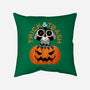 Trick And Trash-none removable cover throw pillow-zawitees