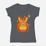 My Neighbor Pumpkin-womens v-neck tee-theteenosaur