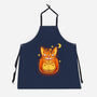 My Neighbor Pumpkin-unisex kitchen apron-theteenosaur