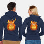 My Neighbor Pumpkin-unisex zip-up sweatshirt-theteenosaur