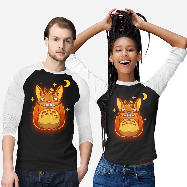 My Neighbor Pumpkin-unisex baseball tee-theteenosaur