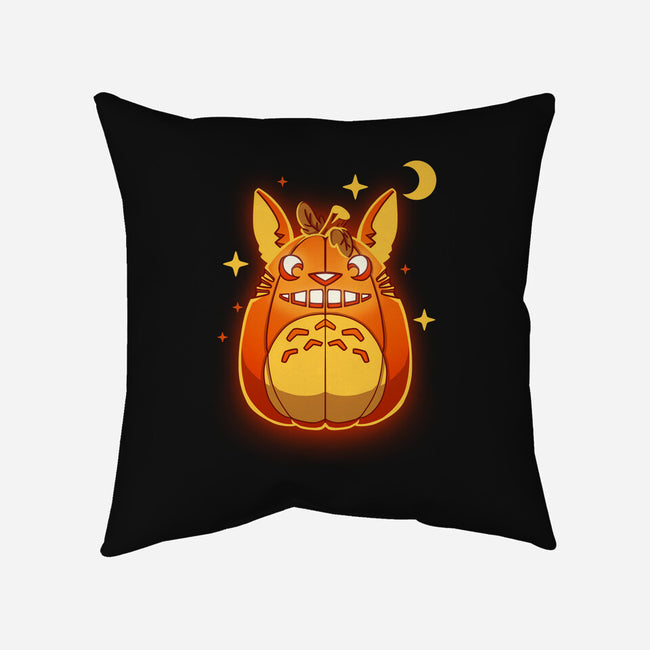 My Neighbor Pumpkin-none removable cover w insert throw pillow-theteenosaur