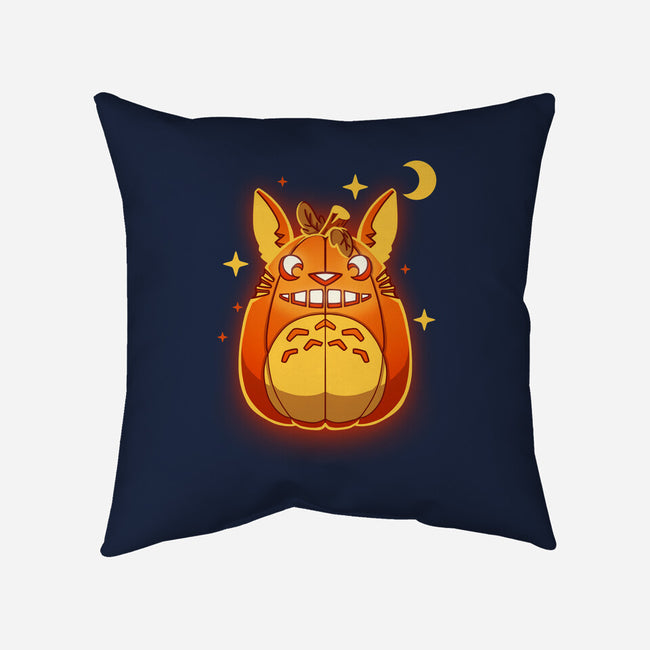 My Neighbor Pumpkin-none removable cover throw pillow-theteenosaur