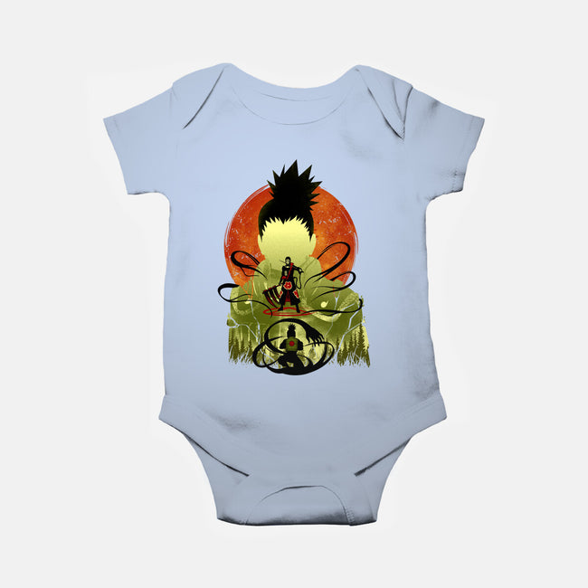 Shikamaru Vs. Hidan-baby basic onesie-hypertwenty