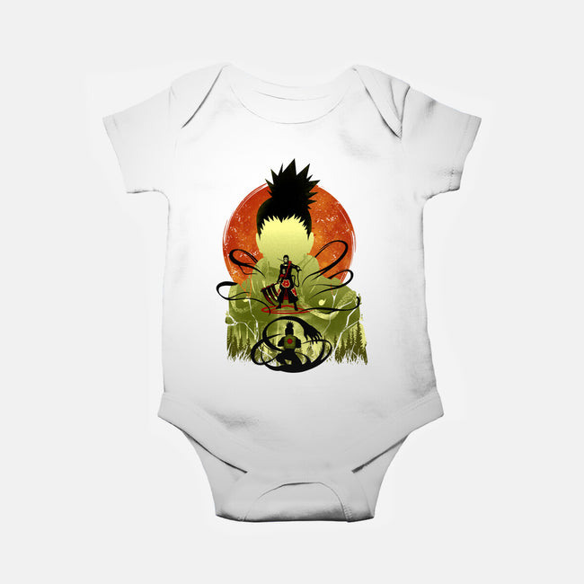 Shikamaru Vs. Hidan-baby basic onesie-hypertwenty