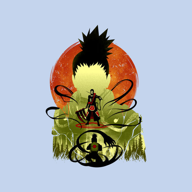 Shikamaru Vs. Hidan-none removable cover throw pillow-hypertwenty