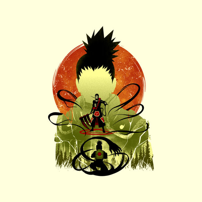 Shikamaru Vs. Hidan-none removable cover w insert throw pillow-hypertwenty