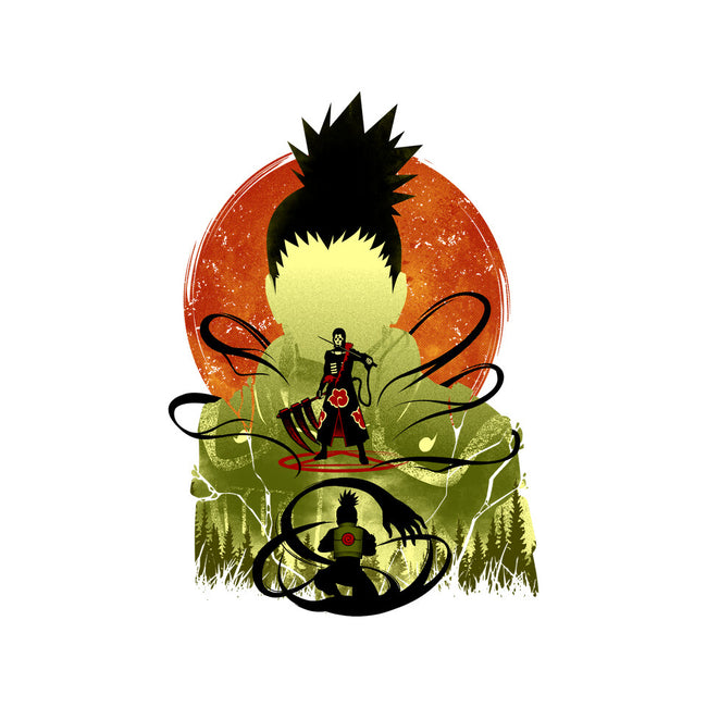 Shikamaru Vs. Hidan-none polyester shower curtain-hypertwenty