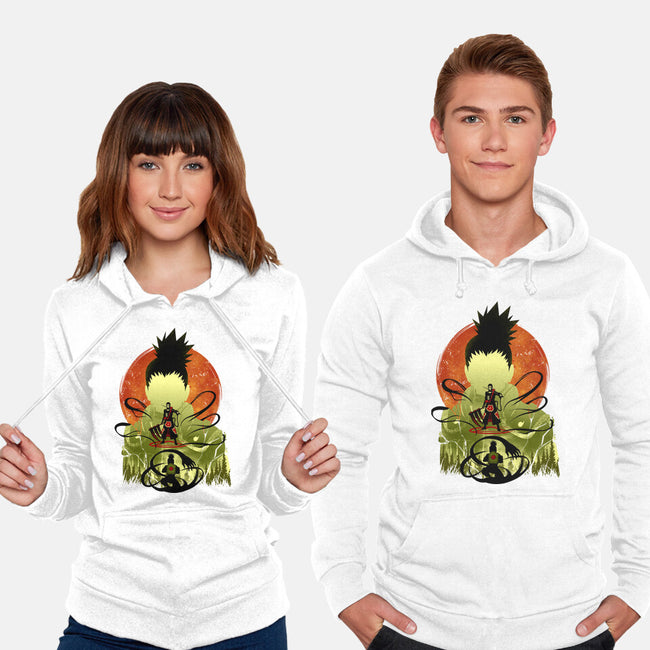 Shikamaru Vs. Hidan-unisex pullover sweatshirt-hypertwenty