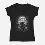 Moonlight Jason-womens v-neck tee-fanfreak1
