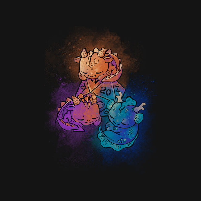 D20 Sleeping Dragons!-womens v-neck tee-ricolaa