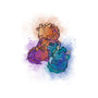 D20 Sleeping Dragons!-baby basic onesie-ricolaa