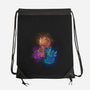 D20 Sleeping Dragons!-none drawstring bag-ricolaa