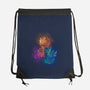 D20 Sleeping Dragons!-none drawstring bag-ricolaa