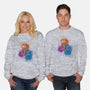 D20 Sleeping Dragons!-unisex crew neck sweatshirt-ricolaa