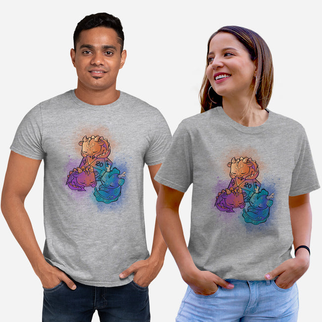 D20 Sleeping Dragons!-unisex basic tee-ricolaa