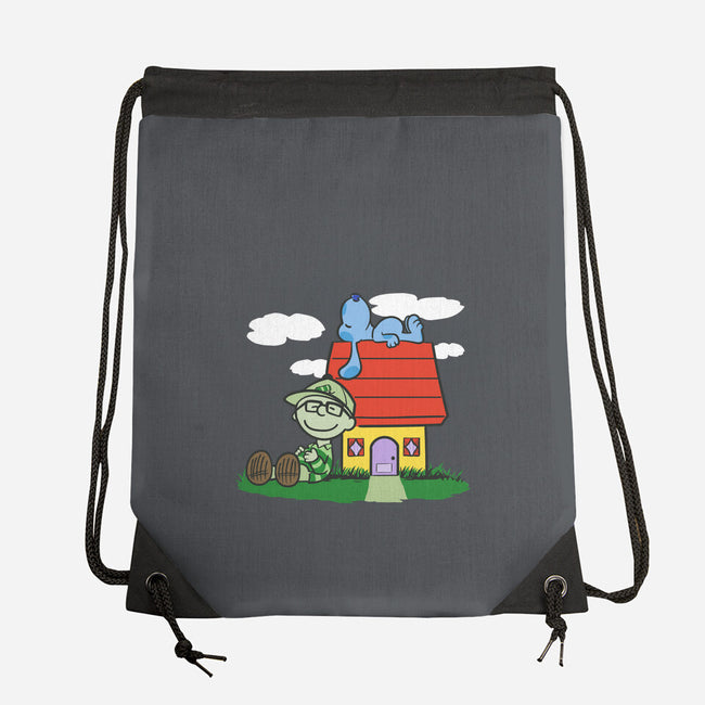 Cluenuts-none drawstring bag-Betmac