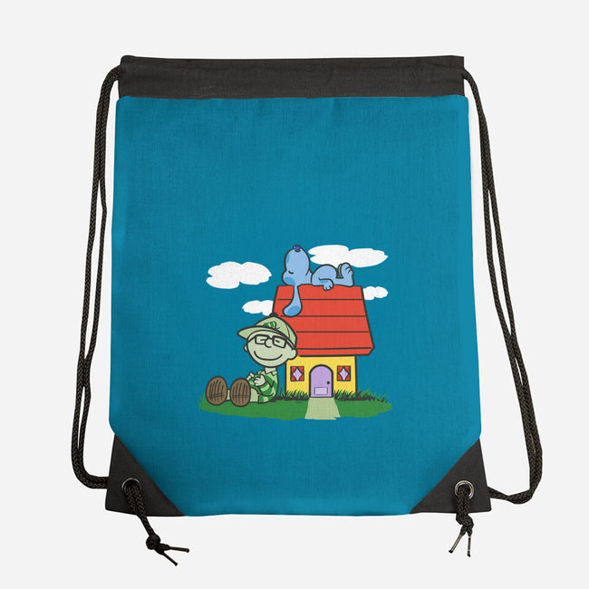 Cluenuts-none drawstring bag-Betmac