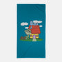 Cluenuts-none beach towel-Betmac