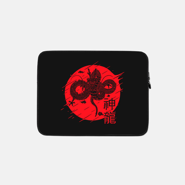 The Legend Of Shenron-none zippered laptop sleeve-Rogelio
