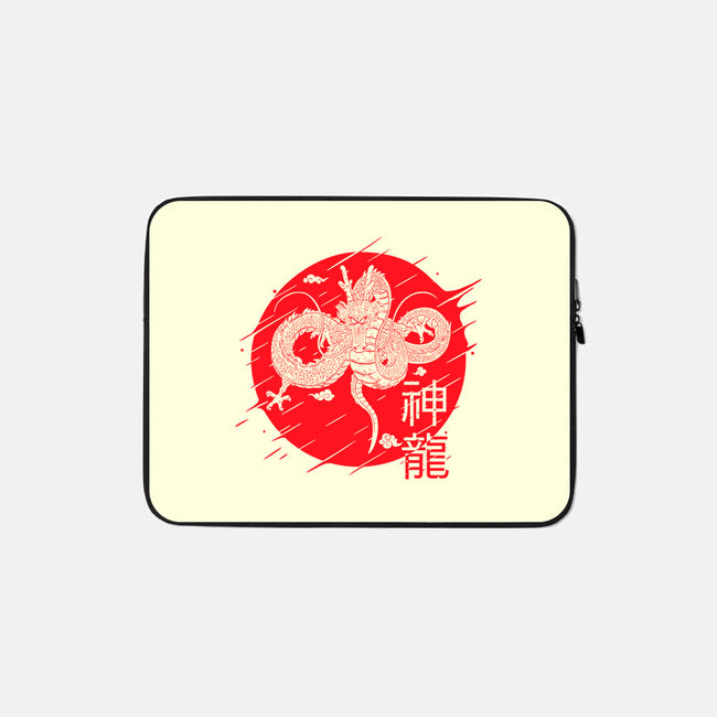The Legend Of Shenron-none zippered laptop sleeve-Rogelio