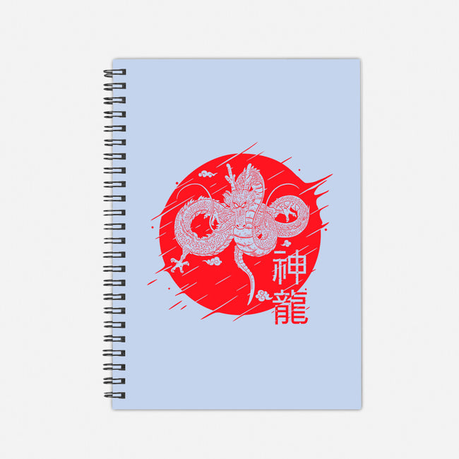 The Legend Of Shenron-none dot grid notebook-Rogelio