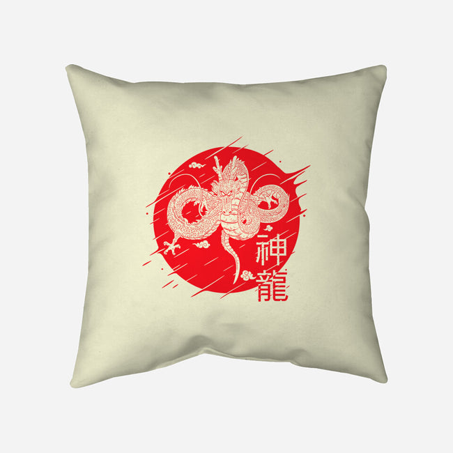The Legend Of Shenron-none removable cover w insert throw pillow-Rogelio
