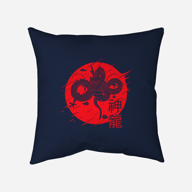 The Legend Of Shenron-none removable cover w insert throw pillow-Rogelio
