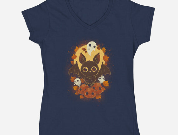 Pumpkins And Ghosts