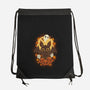 Pumpkins And Ghosts-none drawstring bag-ricolaa